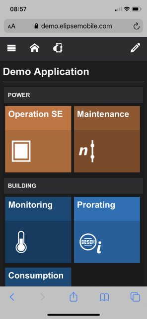 Demonstration application